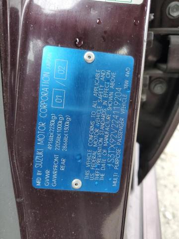 2002 SUZUKI XL7 PLUS - JS3TX92V224119204