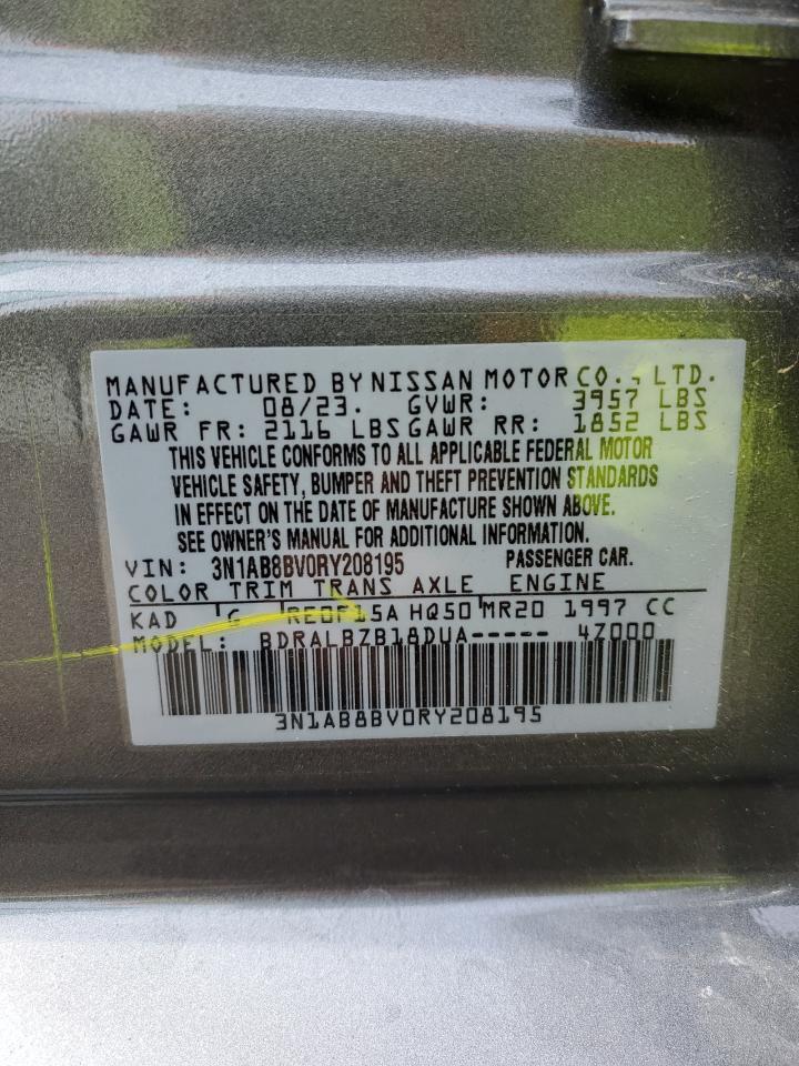 3N1AB8BV0RY208195 NISSAN SENTRA 2024
