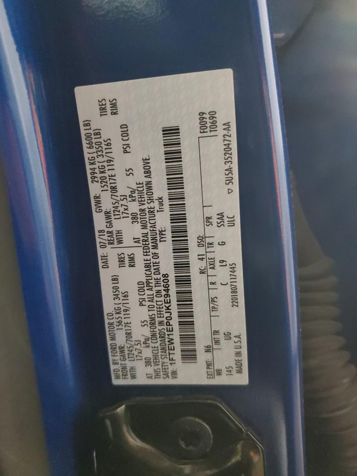 1FTEW1EP0JKE94608 FORD F-150 2018