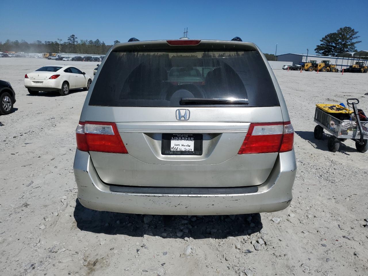 5FNRL387X7B107585 2007 Honda Odyssey Exl