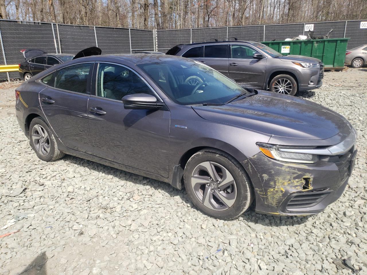19XZE4F50LE014169 HONDA INSIGHT 2020