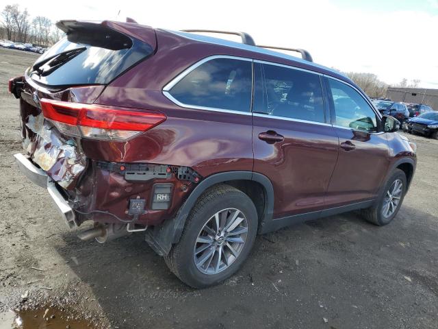 VIN 5TDJZRFH5KS966985 2019 Toyota Highlander, SE no.3