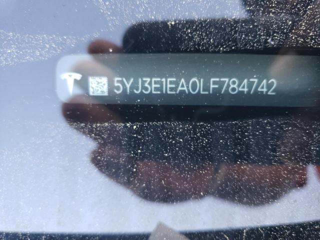 5YJ3E1EA0LF784742 Tesla Model 3  12