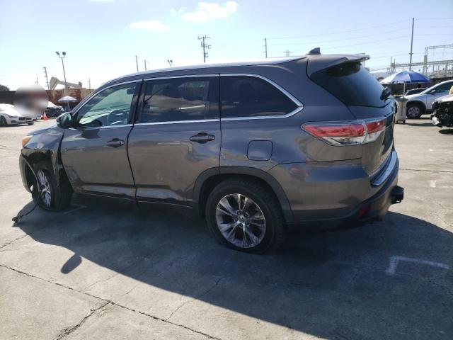 VIN 5TDKKRFH6FS050587 2015 Toyota Highlander, Xle no.2