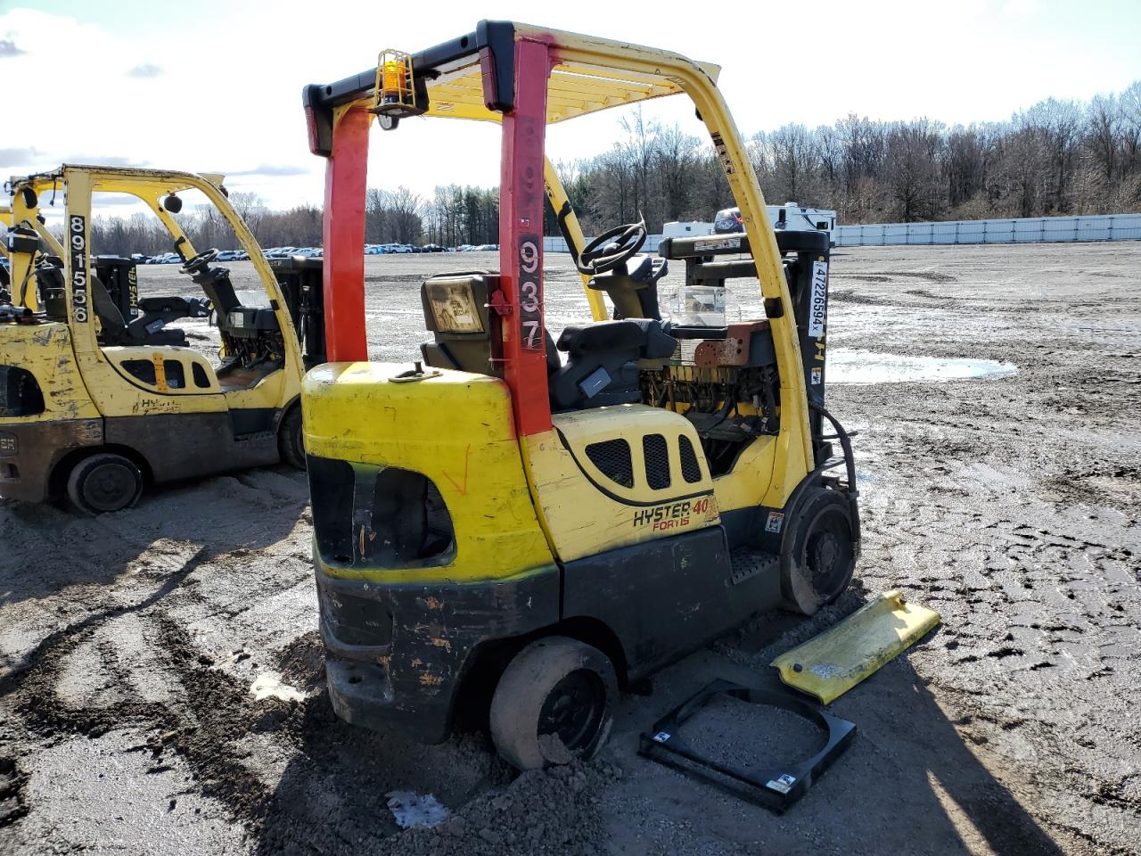 Lot #3242791961 2008 HYST FORKLIFT