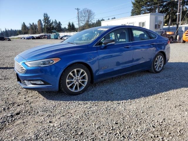 Lot #2409421748 2017 FORD FUSION SE salvage car