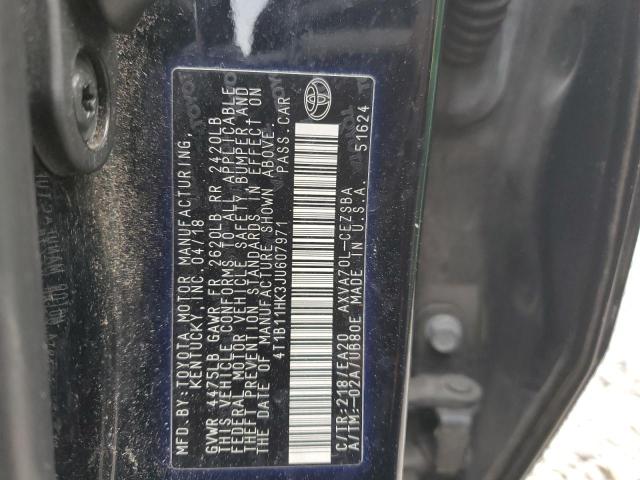 Lot #2487508548 2018 TOYOTA CAMRY L salvage car