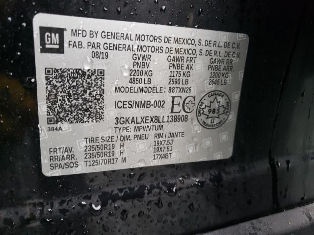 2020 GMC TERRAIN DE - 3GKALXEX8LL138908