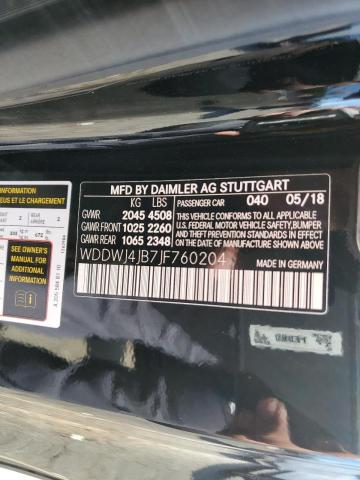 WDDWJ4JB7JF760204 2018 MERCEDES-BENZ C-CLASS - Image 12