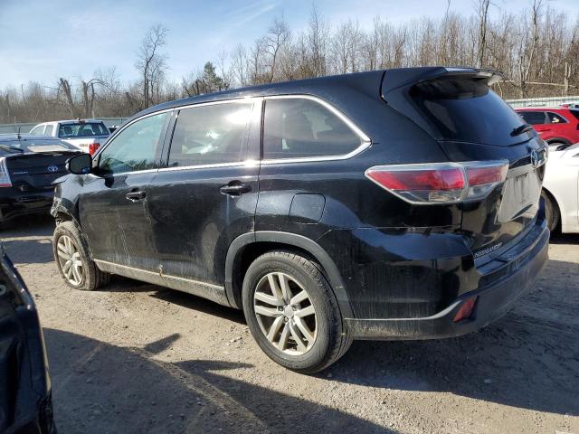 VIN 5TDZKRFH9ES004832 2014 Toyota Highlander, LE no.2