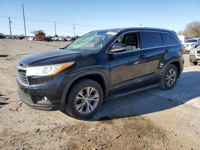 VIN 5TDKKRFH5ES034525 2014 Toyota Highlander, Xle no.1