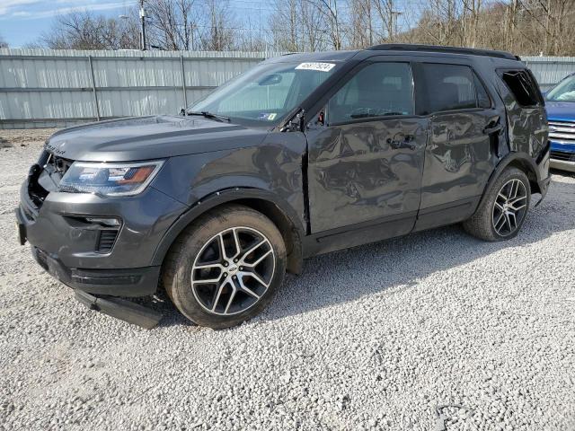 Lot #2457292048 2018 FORD EXPLORER S salvage car