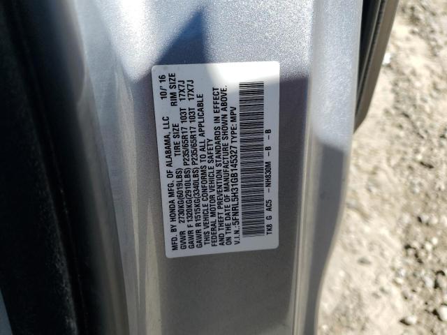 2016 HONDA ODYSSEY SE - 5FNRL5H31GB145327