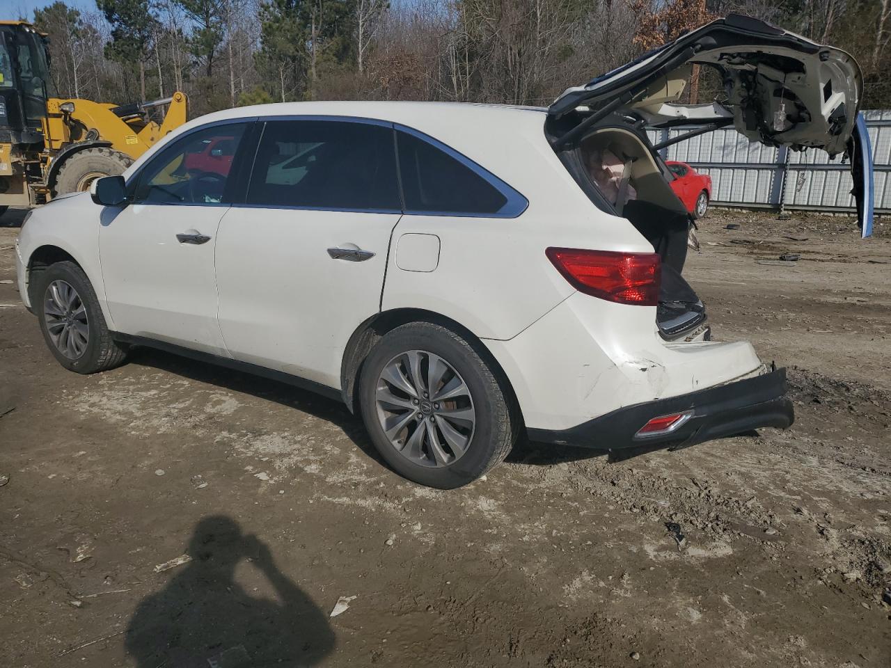 5FRYD3H40EB008784 2014 Acura Mdx Technology