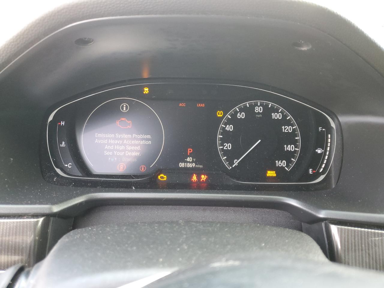 1HGCV1F33KA009327 HONDA ACCORD 2019