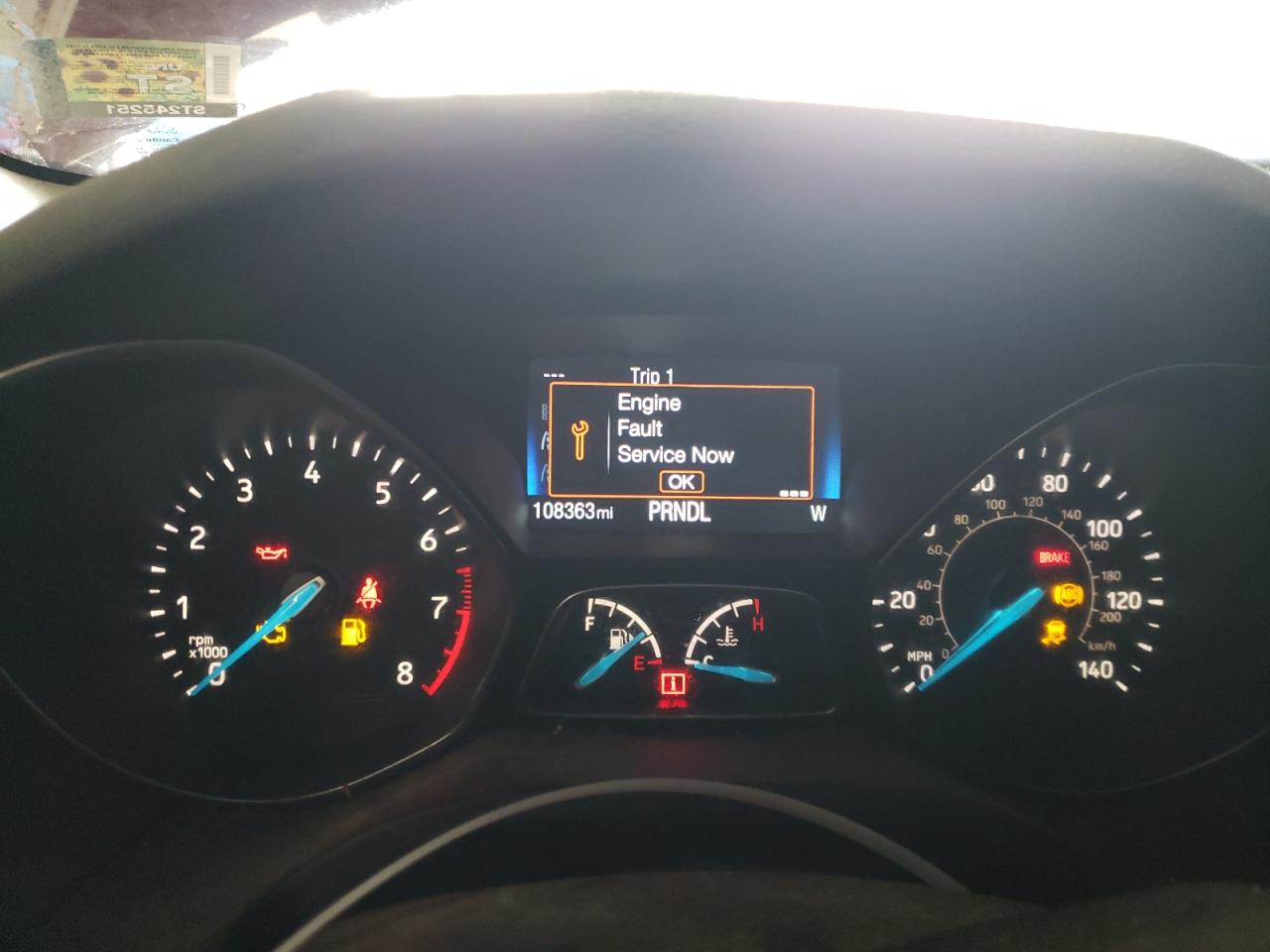 1FADP3F2XHL205610 FORD FOCUS 2017