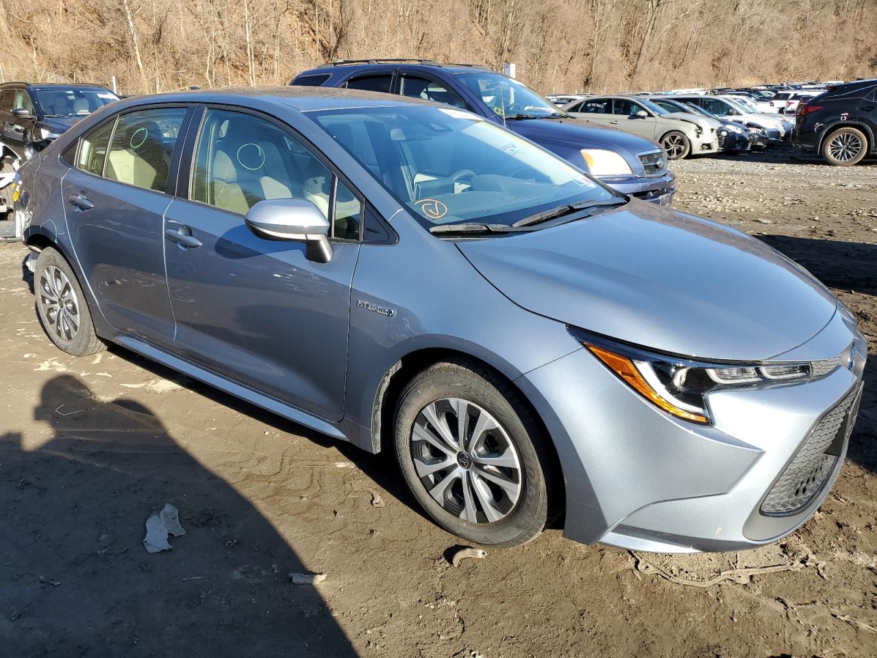 JTDEAMDE9MJ022675 TOYOTA COROLLA 2021