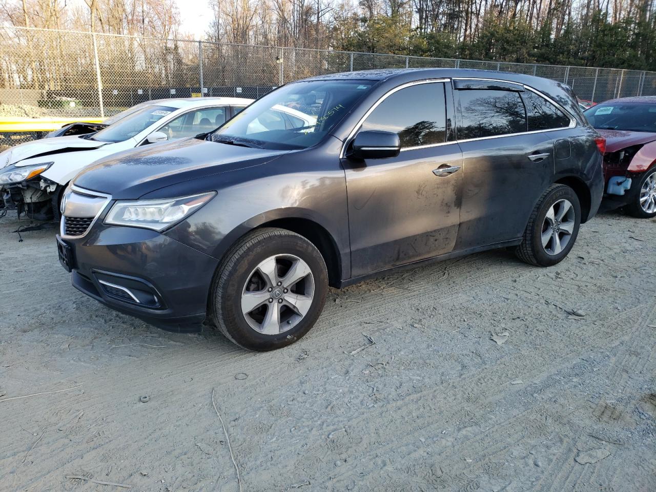 2014 Acura Mdx vin: 5FRYD4H27EB010133