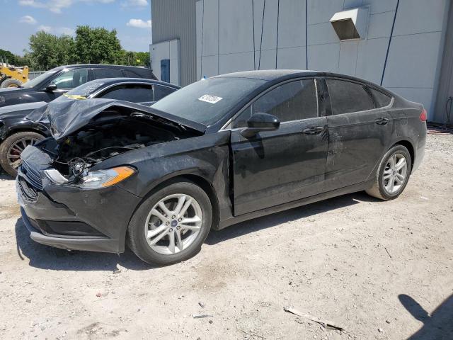 Lot #2471363218 2018 FORD FUSION SE salvage car