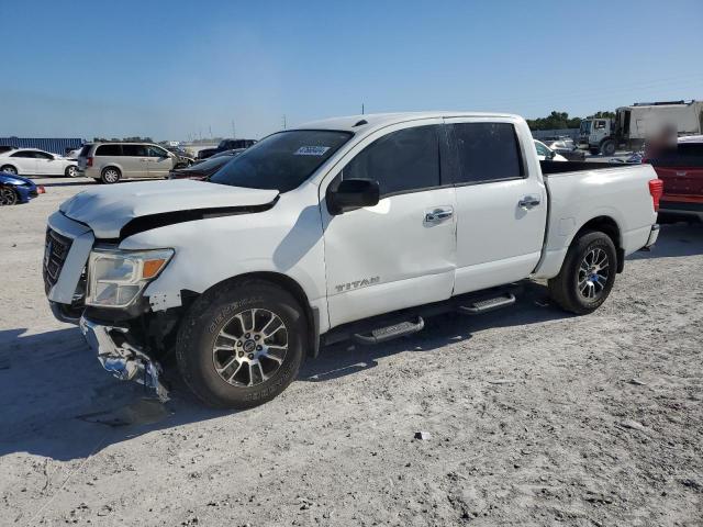 Lot #2423040858 2021 NISSAN TITAN SV salvage car