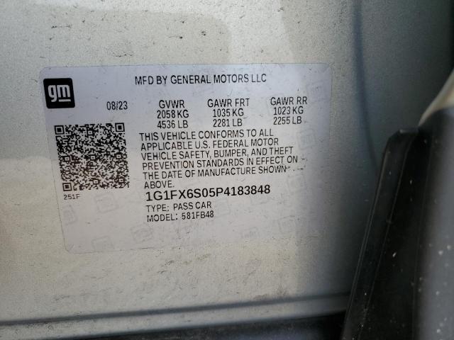 2023 CHEVROLET BOLT EV 2L 1G1FX6S05P4183848
