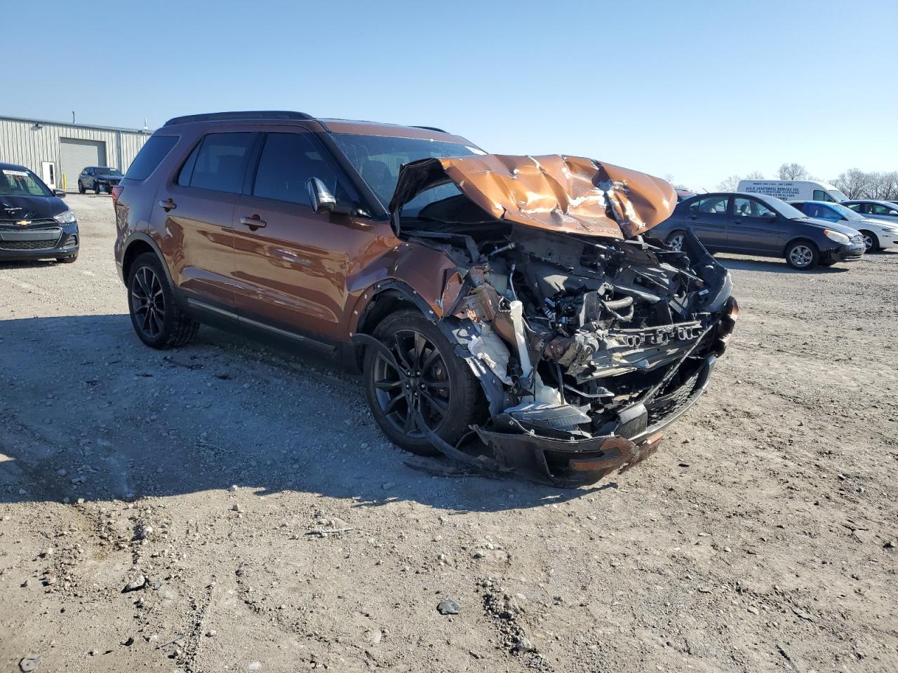 1FM5K7D81HGA99208 FORD EXPLORER 2017