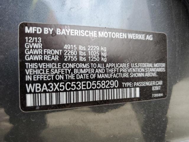 2014 BMW 328 XIGT - WBA3X5C53ED558290