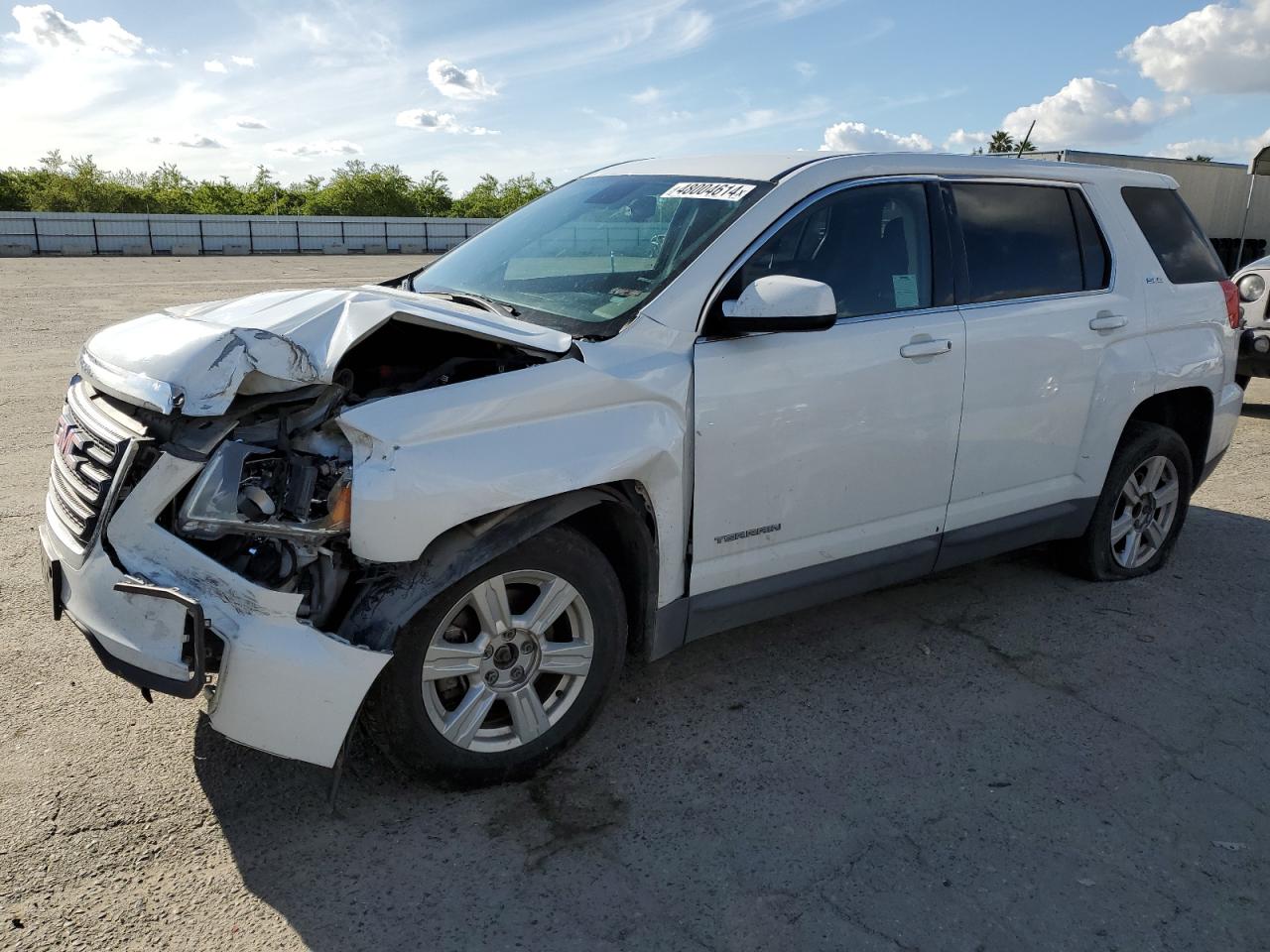 2016 GMC Terrain Sle vin: 2GKALMEKXG6100450