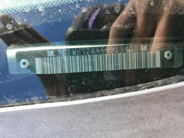 2005 Chevrolet Impala Ls VIN: 2G1WH52K959315433 Lot: 48726164