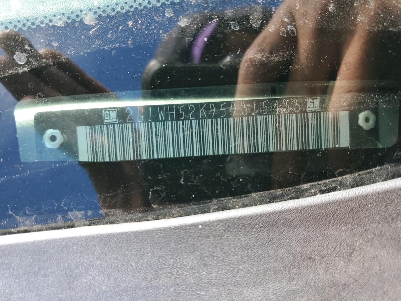 2G1WH52K959315433 2005 Chevrolet Impala Ls