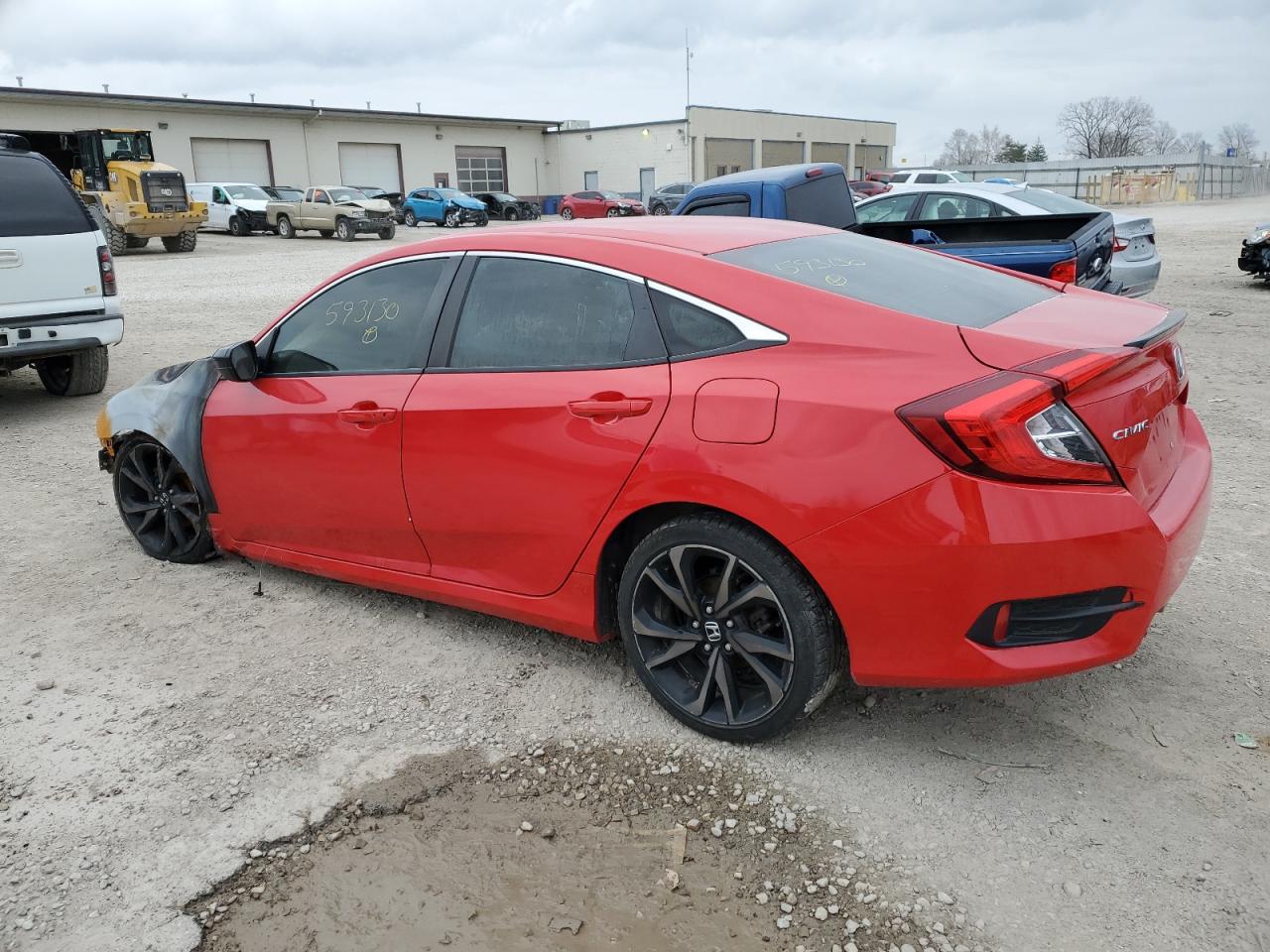 2HGFC2F82KH593130 2019 Honda Civic Sport