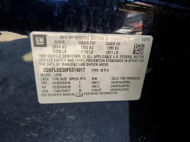 2015 GMC TERRAIN SL - 2GKFLXE38F6314917