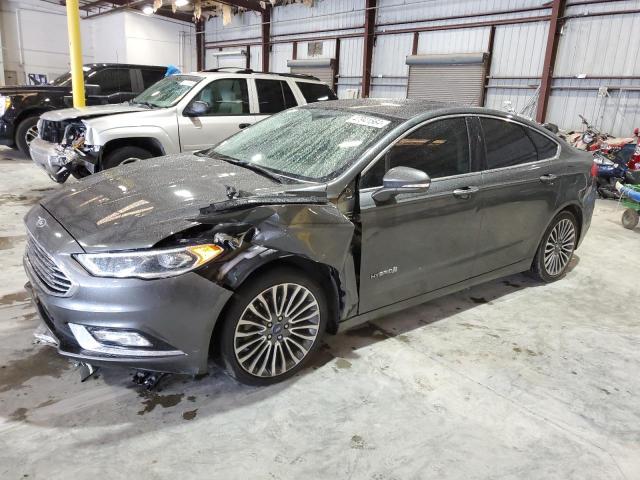 Lot #2478136821 2017 FORD FUSION TIT salvage car