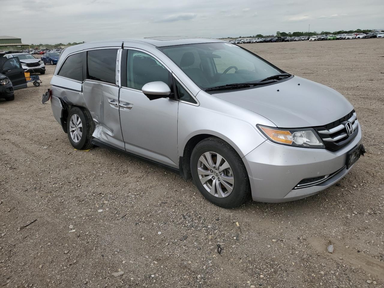 5FNRL5H67FB014654 2015 Honda Odyssey Exl