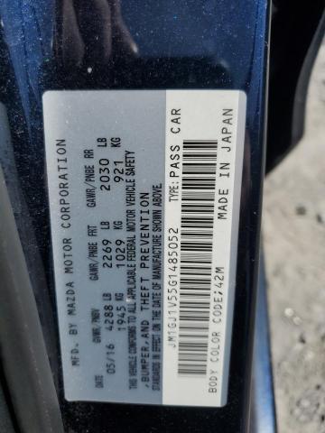 2016 MAZDA 6 TOURING - JM1GJ1V55G1485052