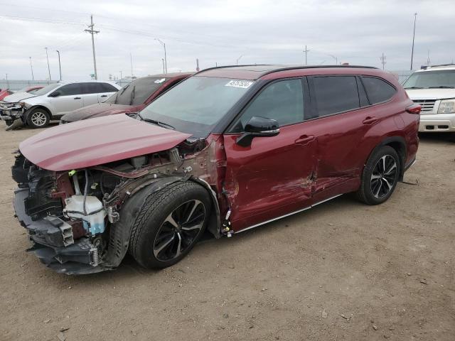 VIN 5TDJZRBH3MS126566 2021 Toyota Highlander, Xse no.1