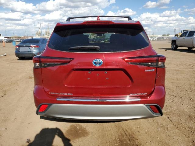 VIN 5TDEBRCH7MS015832 2021 Toyota Highlander, Hybri... no.6