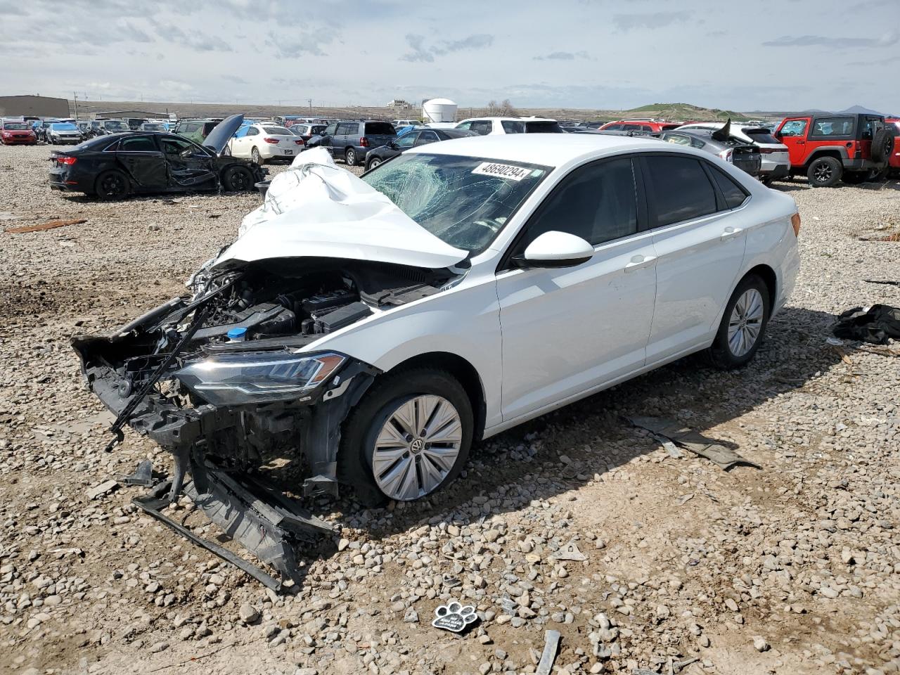 2019 Volkswagen Jetta S vin: 3VWC57BU6KM122138