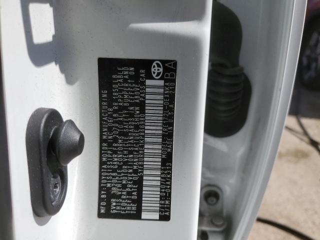2019 TOYOTA COROLLA L - 5YFBURHE1KP866980