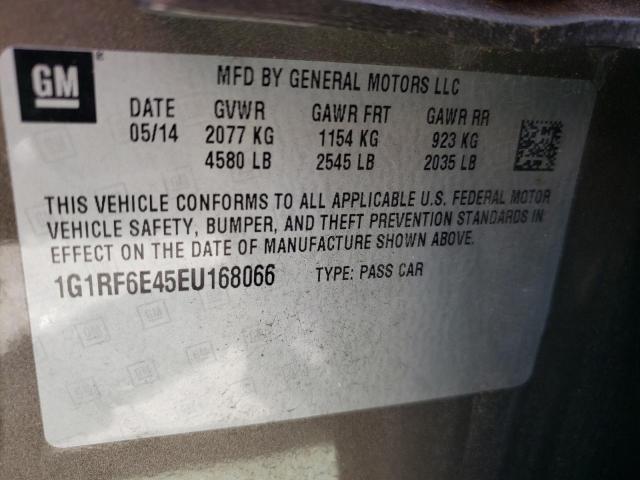 VIN 1G1RF6E45EU168066 2014 Chevrolet Volt no.12