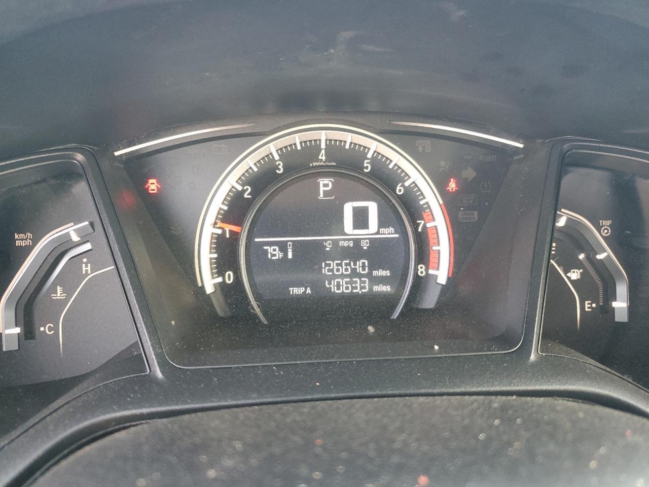 2HGFC2F5XGH572510 HONDA CIVIC 2016