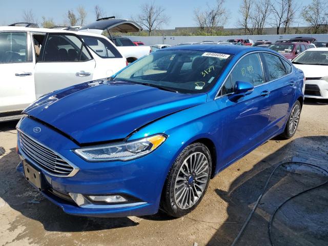 VIN 3FA6P0HD4HR167198 2017 Ford Fusion, SE no.1