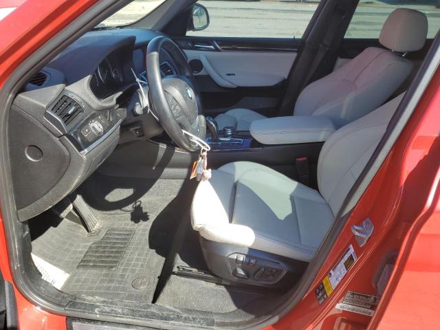  BMW X3 2016 Червоний