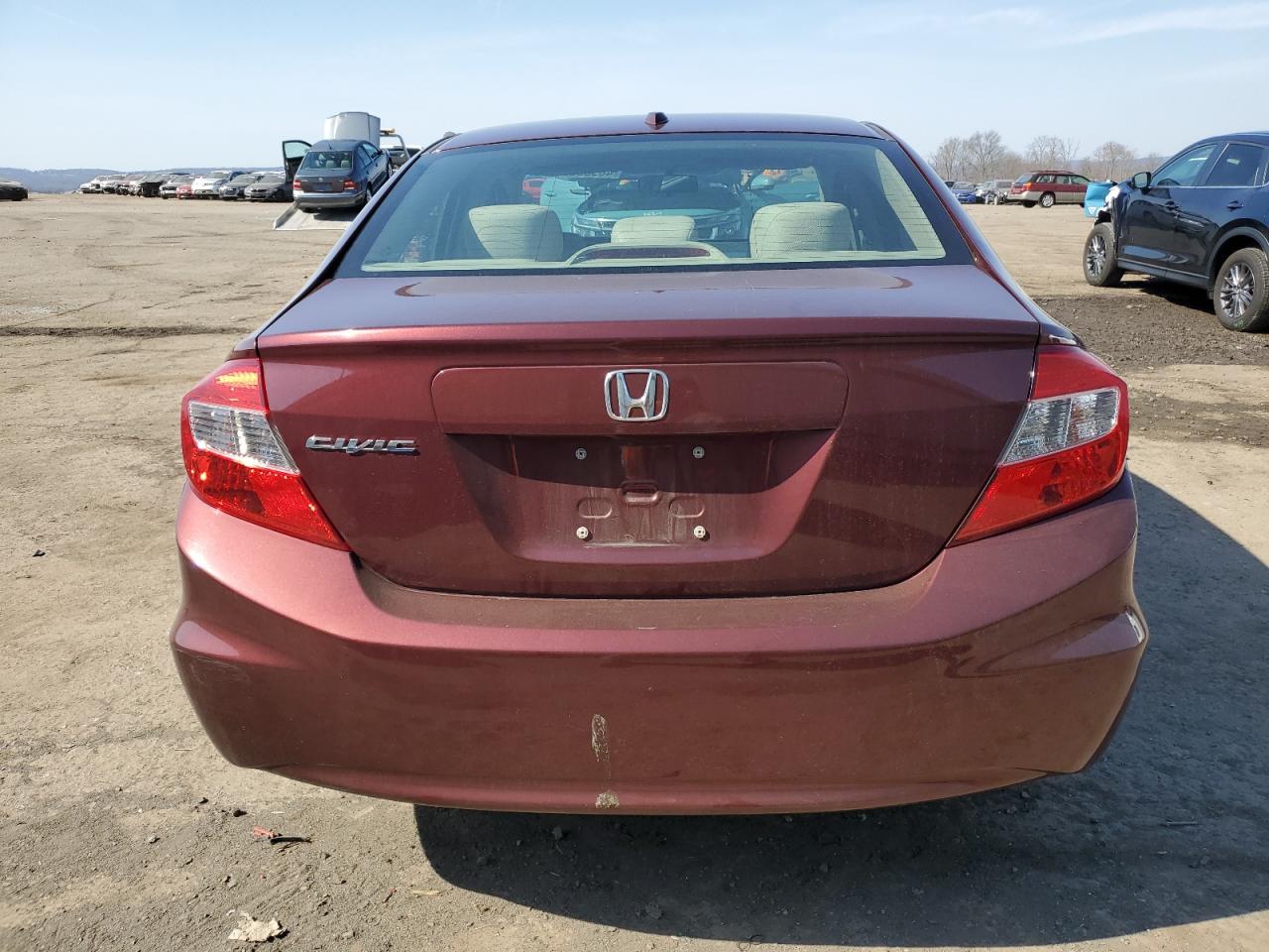 2HGFB2F82CH529979 2012 Honda Civic Ex