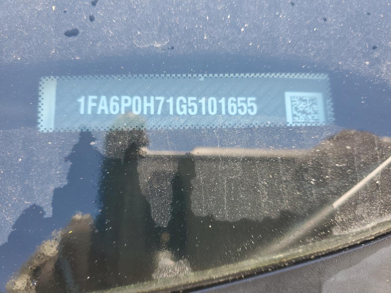 1FA6P0H71G5101655 FORD FUSION 2016