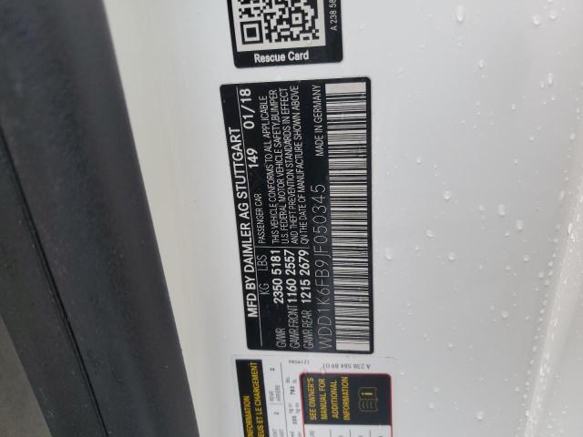 2018 MERCEDES-BENZ E 400 - WDD1K6FB9JF050345