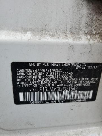 2012 Subaru Impreza - Image 13