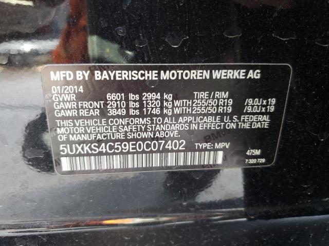 VIN 5UXKS4C59E0C07402 2014 BMW X5, Xdrive35D no.13