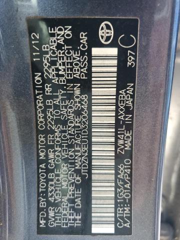 2013 Toyota Prius V VIN: JTDZN3EU1D3206468 Lot: 49111974