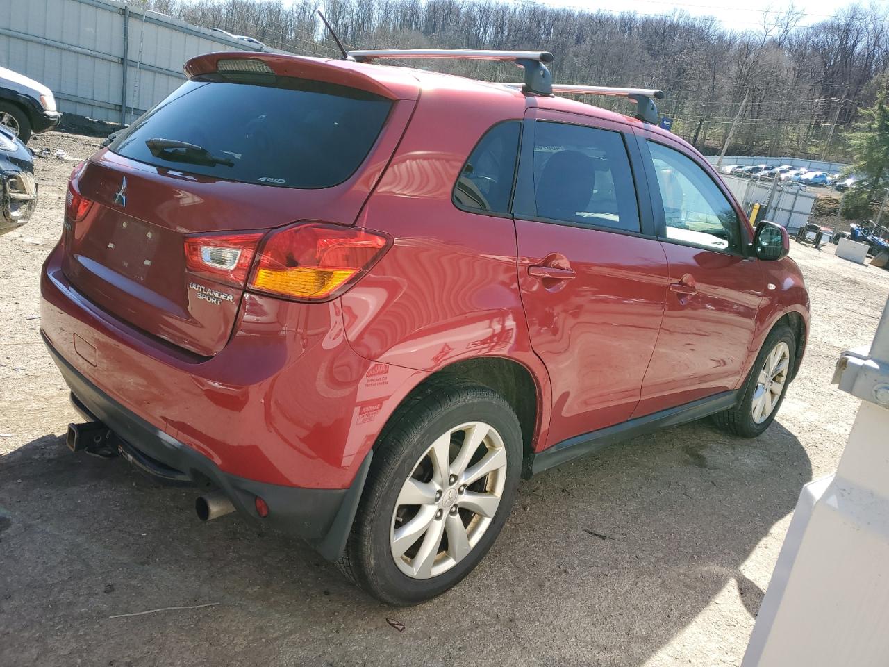 2015 Mitsubishi Outlander Sport Es vin: 4A4AR3AWXFE026284